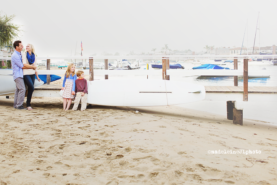 Balboa Island Newport Beach family session | Madeleine JL photography